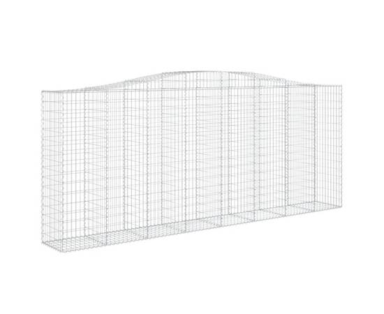 Coșuri gabion arcuite 5 buc. 400x50x160/180 cm, fier galvanizat, 3 image