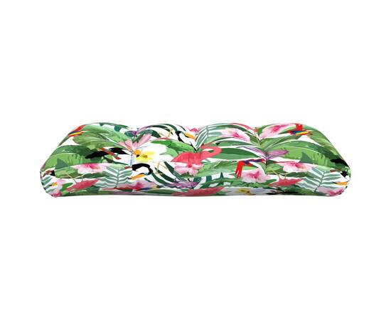 Pernă canapea din paleți, multicolor, 120x40x12 cm, textil, 4 image