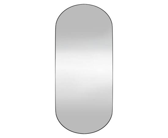 Oglindă de perete, 30x70 cm, oval, sticlă, 2 image
