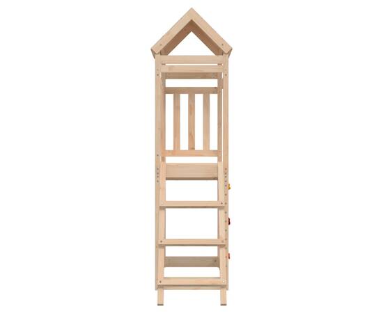 Turn de joacă, scară/perete, 52,5x110,5x214 cm, lemn masiv pin, 6 image