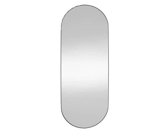 Oglindă de perete, 20x50 cm, oval, sticlă, 3 image