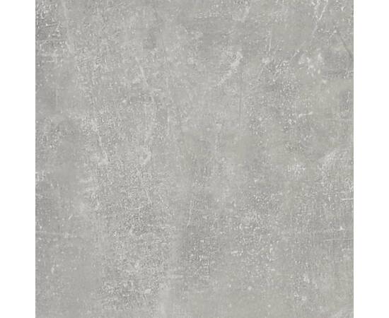 Noptiere, gri beton, 40x35x50 cm, 7 image