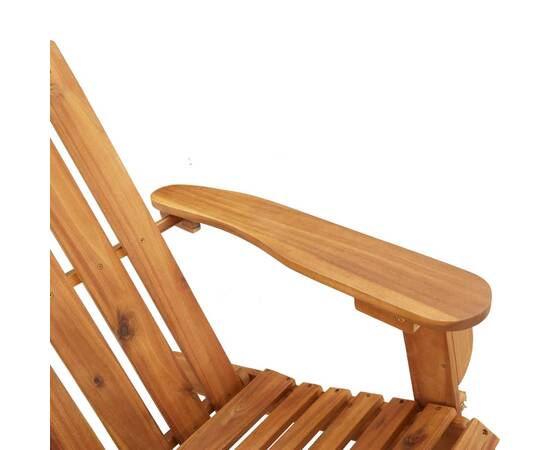 Set mobilier de grădină adirondack, 2 piese, lemn masiv acacia, 7 image