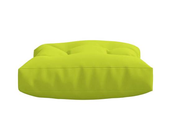 Perne pentru canapea din paleți, 2 buc, verde aprins, textil, 4 image