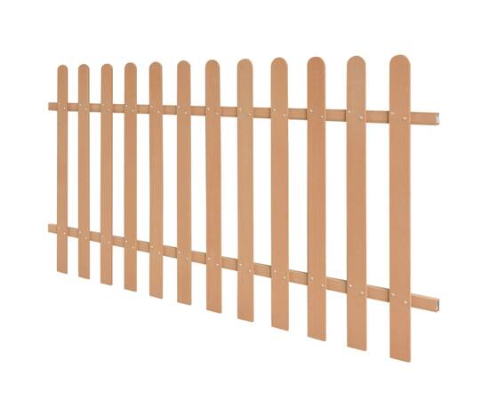 Gard din șipci, 200 x 100 cm, wpc, 2 image