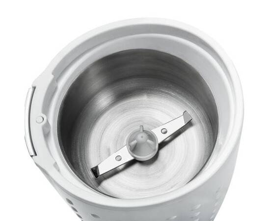 Rasnita de cafea ecg km 110, 200 w, 80 g, culoare alb cu argintiu, 4 image