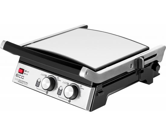 Grill si vafe ecg kg 2033 duo, 2000 w, 2 termostate independente