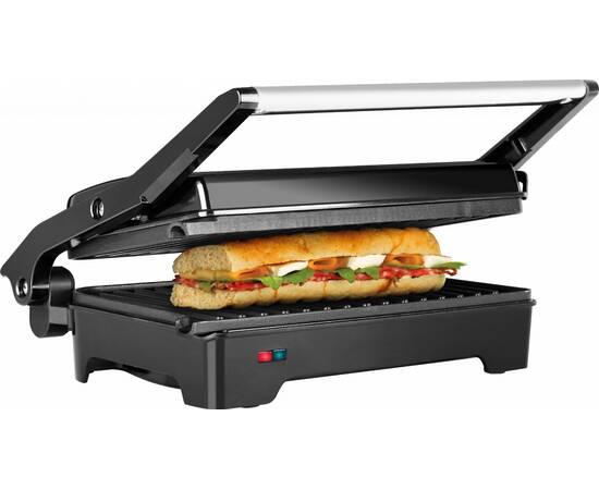 Sandwich-maker&grill, ecg s 2070 panini, 1200 w, placi nonaderente, 7 image