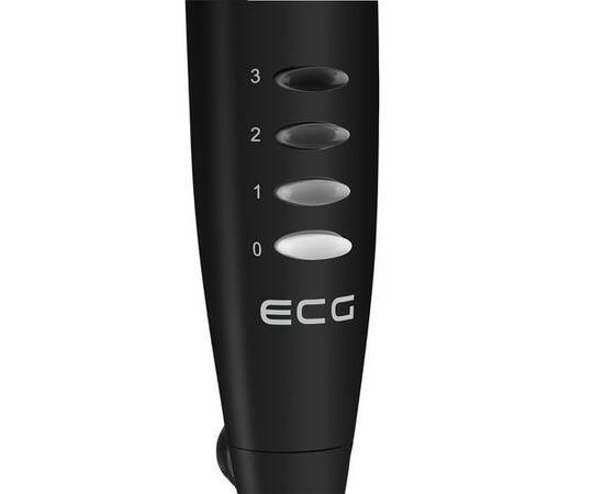 Ventilator cu picior ecg fs 40a negru, 50w, 40cm, 3 viteze, silentios, 4 image