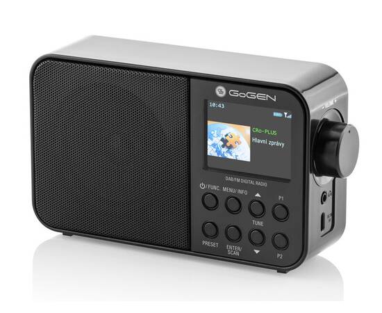 Radio portabil gogen dab 500 btc cu tuner dab+ si fm, 1w, bluetooth, lcd color,, 3 image