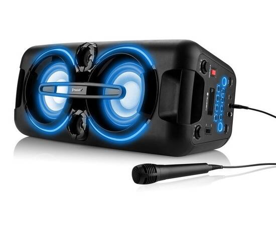 Sistem audio portabil gogen bps 686, 2 x 30 w, bluetooth, radio fm, karaoke,, 5 image