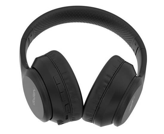 Casti audio fara fir gogen hbtm 43b, bluetooth 5.0, microfon, culoare neagra, 3 image