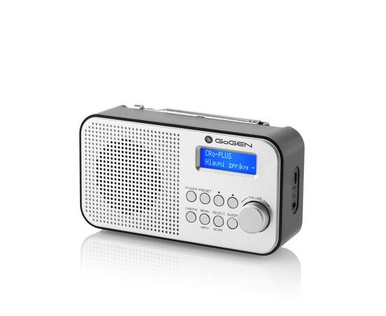 Radio portabil gogen dab 300n cu tuner dab+ si fm, 1 w, lcd , baterie 2000 mah, 7 image