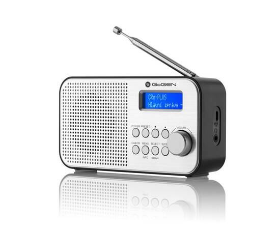 Radio portabil gogen dab 300n cu tuner dab+ si fm, 1 w, lcd , baterie 2000 mah, 9 image