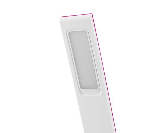 Lampa de masa cu led gogen ll12p, consum 4w, brat flexibil, roz, 4 image