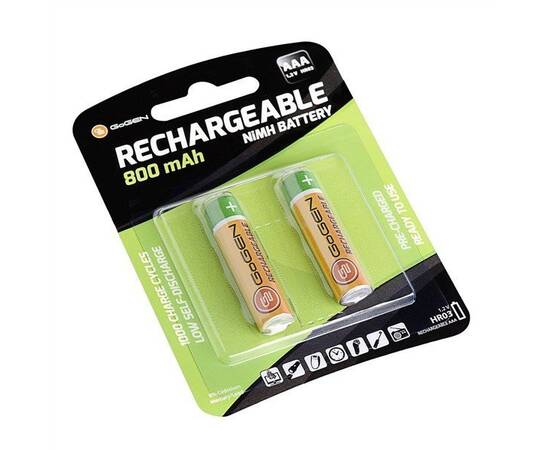 Set baterii reincarcabile gogen hr03, 1.2 v, aaa, 2 bucati