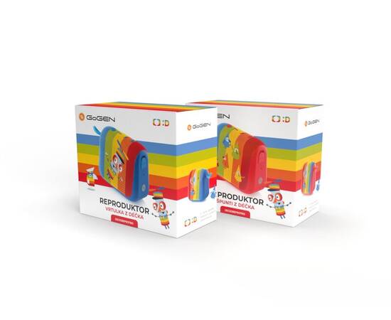Boxa portabila pentru copii gogen decko trio r, 5 w, bluetooth, ipx6, rosu, 11 image