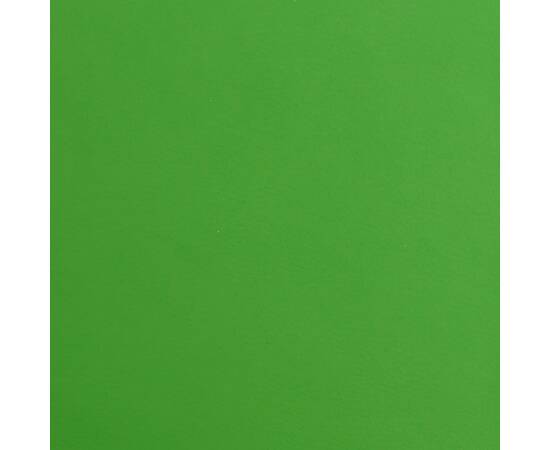 Scaun pentru salon spa, verde, piele ecologică, 7 image