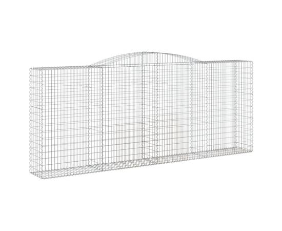 Coșuri gabion arcuite 2 buc. 400x50x160/180 cm, fier galvanizat, 3 image