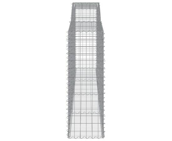 Coșuri gabion arcuite 5 buc, 400x50x140/160 cm, fier galvanizat, 5 image