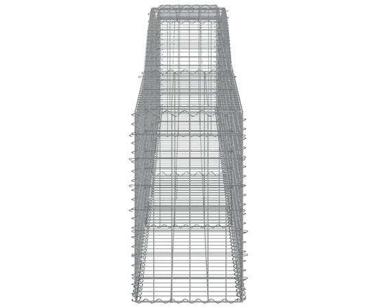 Coșuri gabion arcuite 5 buc, 400x50x80/100 cm, fier galvanizat, 5 image