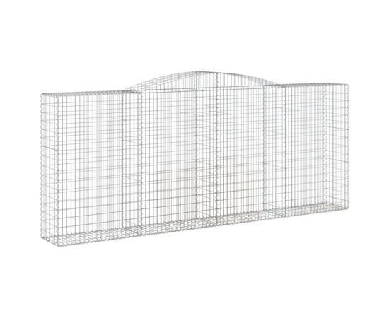 Coșuri gabion arcuite 6 buc. 400x50x160/180 cm, fier galvanizat, 3 image