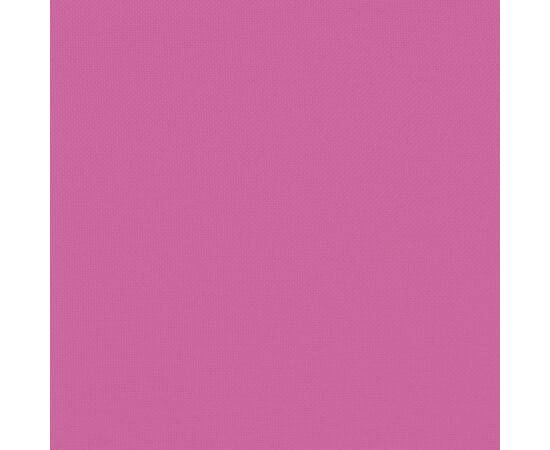 Pernă de bancă, roz, 150x50x7 cm, material textil, 8 image