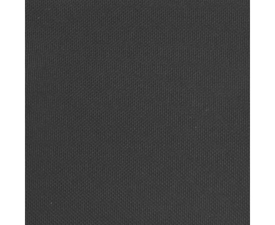 Scaun de relaxare, negru, material textil, 8 image