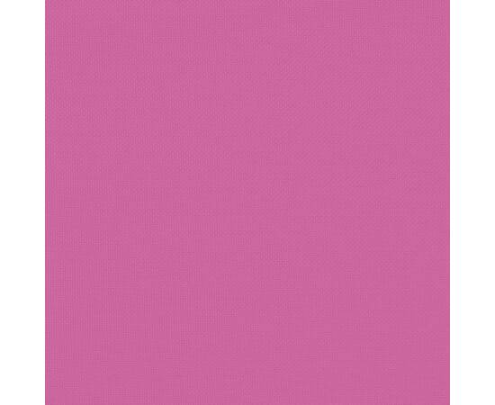 Pernă pentru bancă, roz, 100x50x7 cm, textil, 8 image