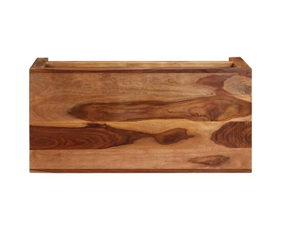 Masă laterală comodă tv, lemn masiv de sheesham, 4 image