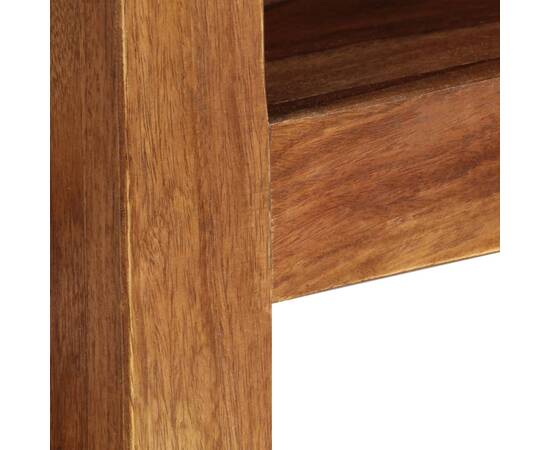 Masă laterală comodă tv, lemn masiv de sheesham, 5 image