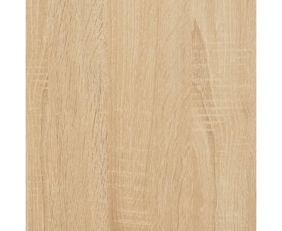 Dulap de baie, stejar sonoma, 30x30x190 cm, lemn prelucrat, 10 image