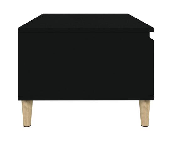 Măsuță de cafea, negru, 90x50x36,5 cm, lemn compozit, 8 image