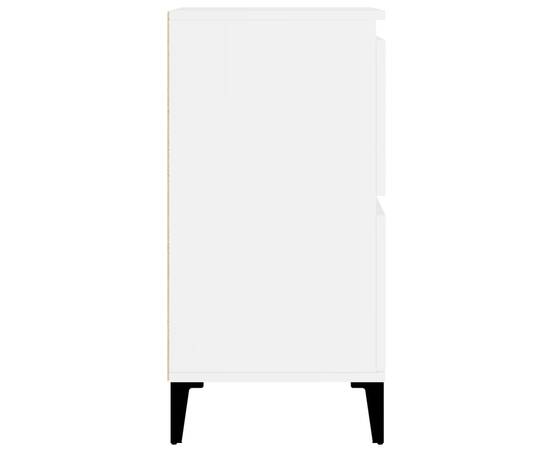 Servantă, alb, 60x35x70 cm, lemn prelucrat, 7 image