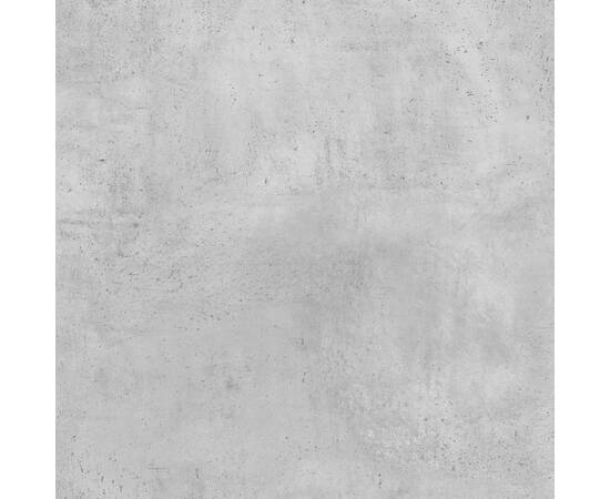 Servante, 2 buc, gri beton, 60x35x70 cm, lemn prelucrat, 8 image