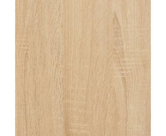 Dulap de baie, stejar sonoma, 30x30x100 cm, lemn prelucrat, 10 image