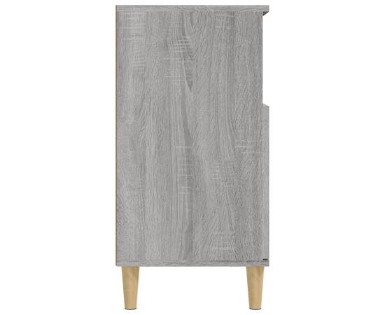 Servantă, sonoma gri, 60x35x70 cm, lemn prelucrat, 6 image