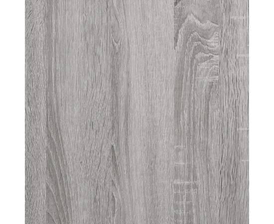 Dulap de chiuvetă, gri sonoma, 58x33x60 cm, lemn prelucrat, 9 image