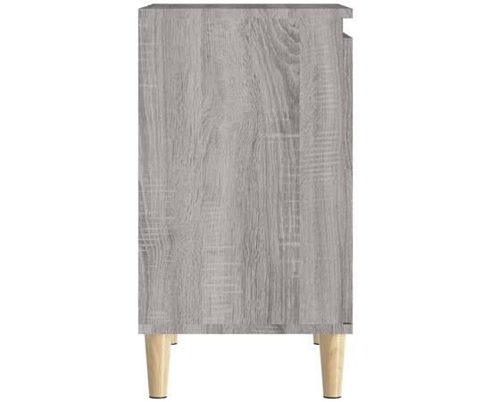 Dulap de chiuvetă, gri sonoma, 58x33x60 cm, lemn prelucrat, 8 image
