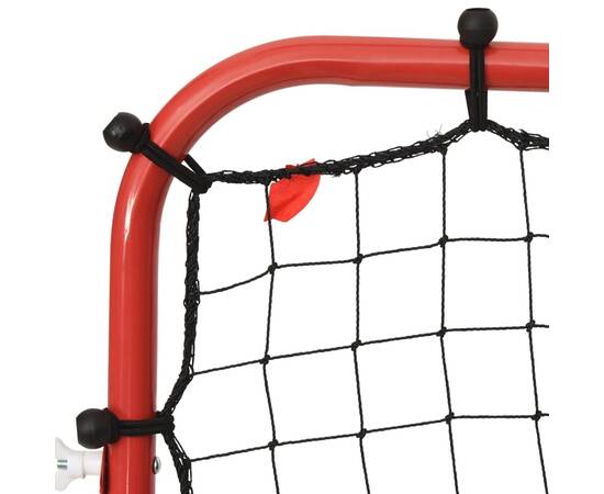 Rebounder ajustabil de antrenament fotbal, 96x80x96 cm, oțel/pe, 5 image