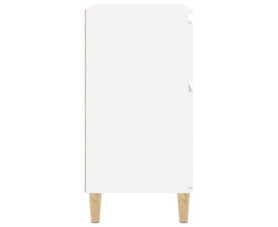 Servantă, alb extralucios, 60x35x70 cm, lemn prelucrat, 8 image