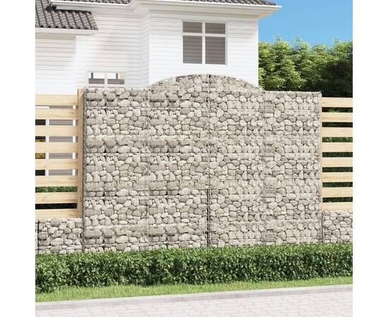 Coș gabion arcuit, 300x30x220/240, fier galvanizat