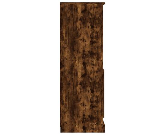 Dulap înalt, stejar afumat, 60x35,5x103,5 cm, lemn prelucrat, 7 image
