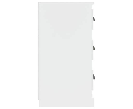 Servantă, alb, 70x35,5x67,5 cm, lemn prelucrat, 5 image