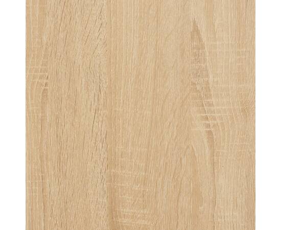 Servantă, stejar sonoma, 100x35,5x60 cm, lemn compozit, 9 image