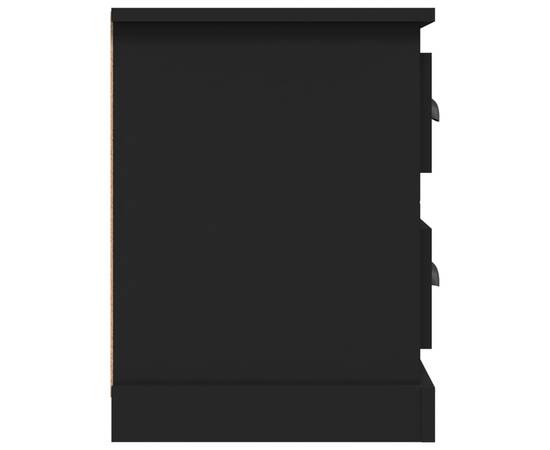 Comodă tv, negru, 102x35,5x47,5 cm, lemn prelucrat, 8 image