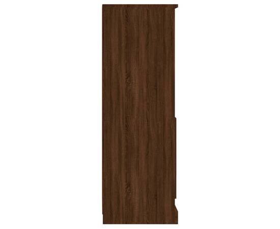 Dulap înalt, stejar maro, 36x35,5x103,5 cm, lemn compozit, 7 image
