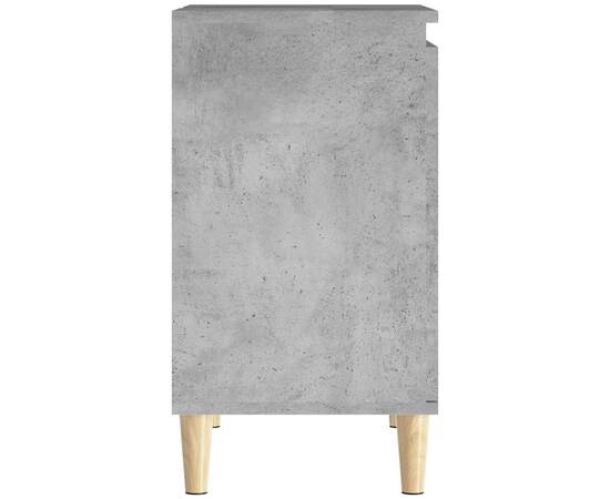 Dulap de chiuvetă, gri beton, 58x33x60 cm, lemn prelucrat, 7 image