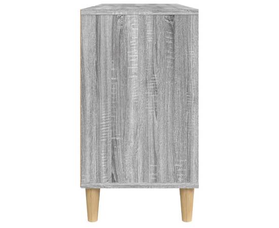 Dulap de chiuvetă, gri sonoma, 80x33x60 cm, lemn prelucrat, 8 image