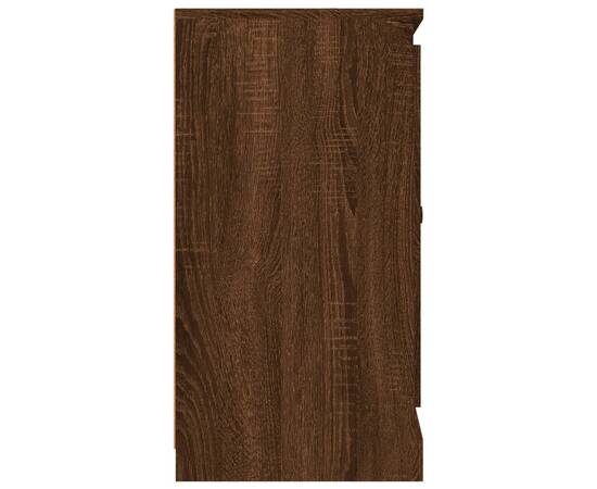 Servantă, stejar maro, 70x35,5x67,5 cm, lemn prelucrat, 8 image